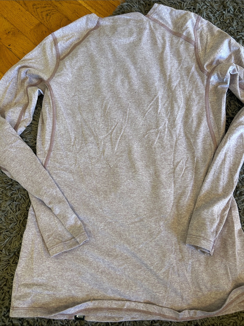 REI Long Sleeve Performance Crew - Lavender Heather Size Small - Picture 7 of 8